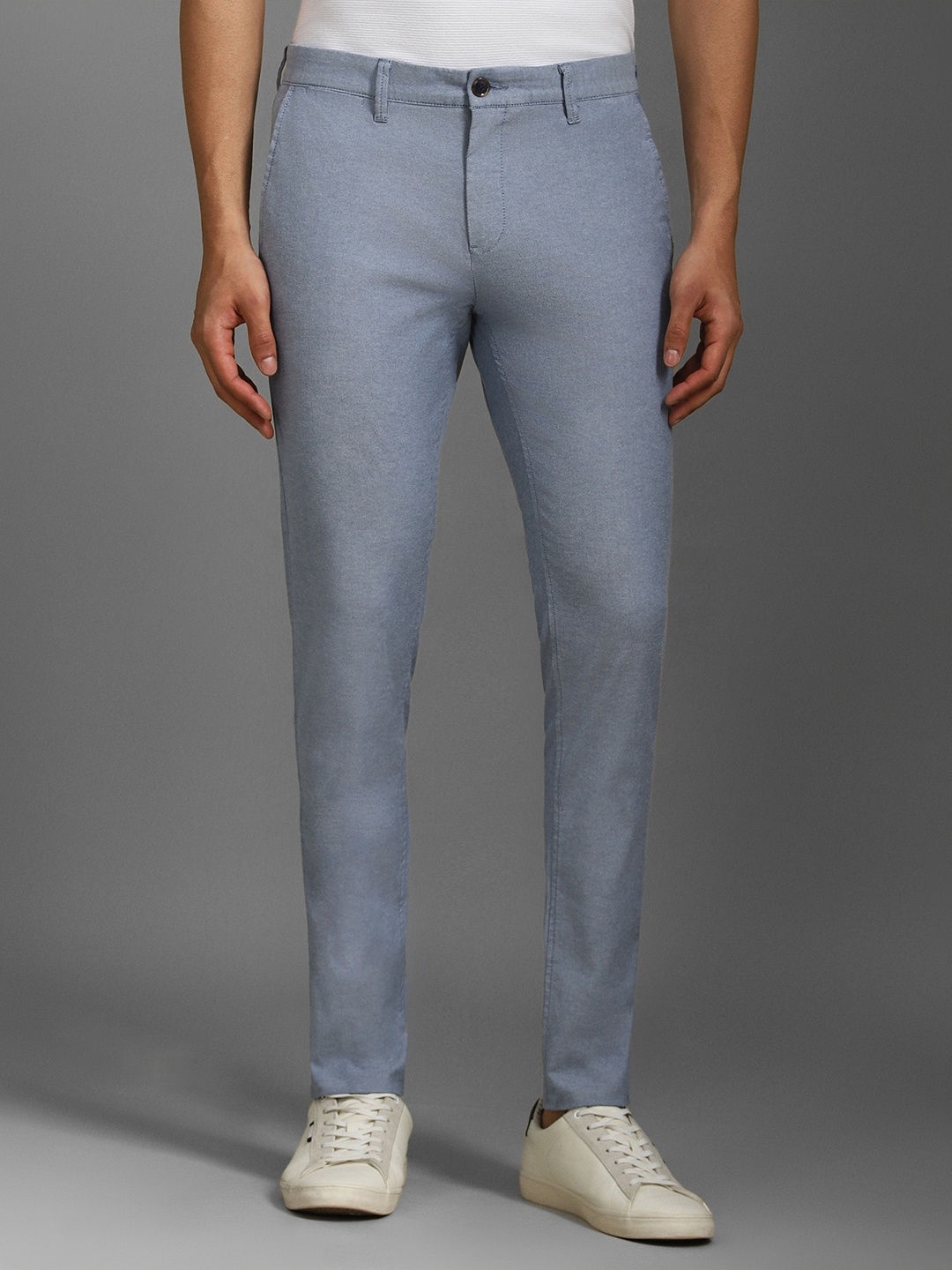 

Louis Philippe Sport Men Slim Fit Trousers, Grey