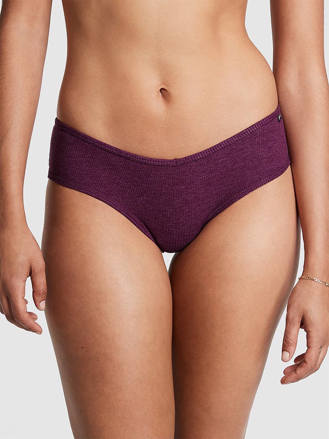 

Victoria's Secret Women Cotton Cheekster Panty, Purple
