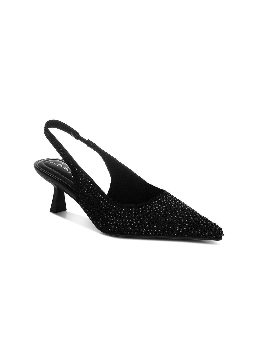 

London Rag PU women Kitten Pumps, Black