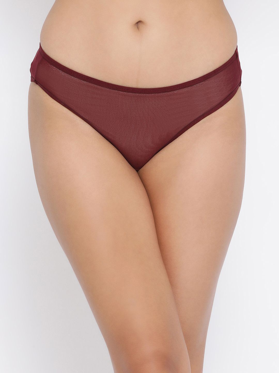 

Clovia Women Low Rise Bikini Briefs PN5101X09S, Maroon