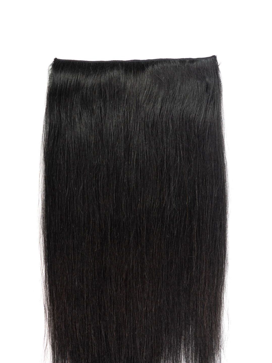 

GEMERIA HAIR Clip In Volumizer Straight Hair Extension - Jet Black