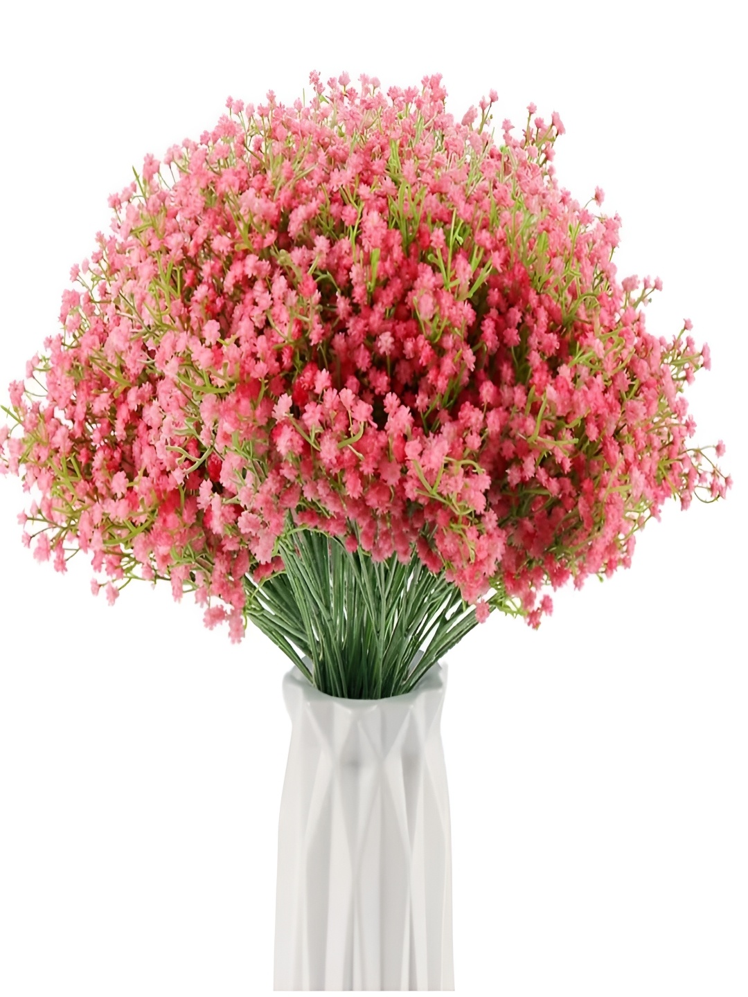 

VRB DECOR Pink 4 Pieces Gypsophilia Artificial Flower