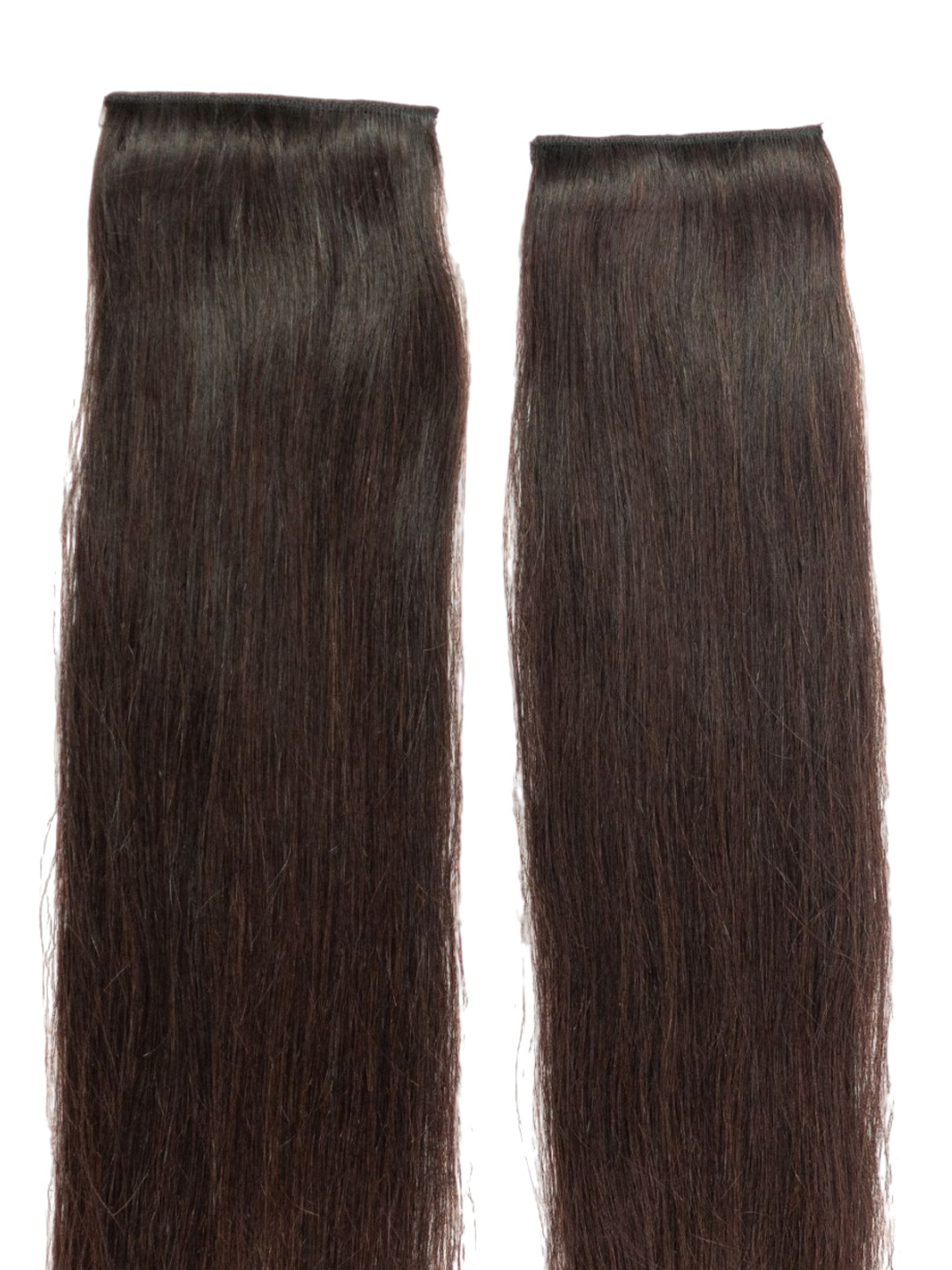 

GEMERIA HAIR Set Of 2 Clip In Locks Straight Hair Extensions - Dark Brown