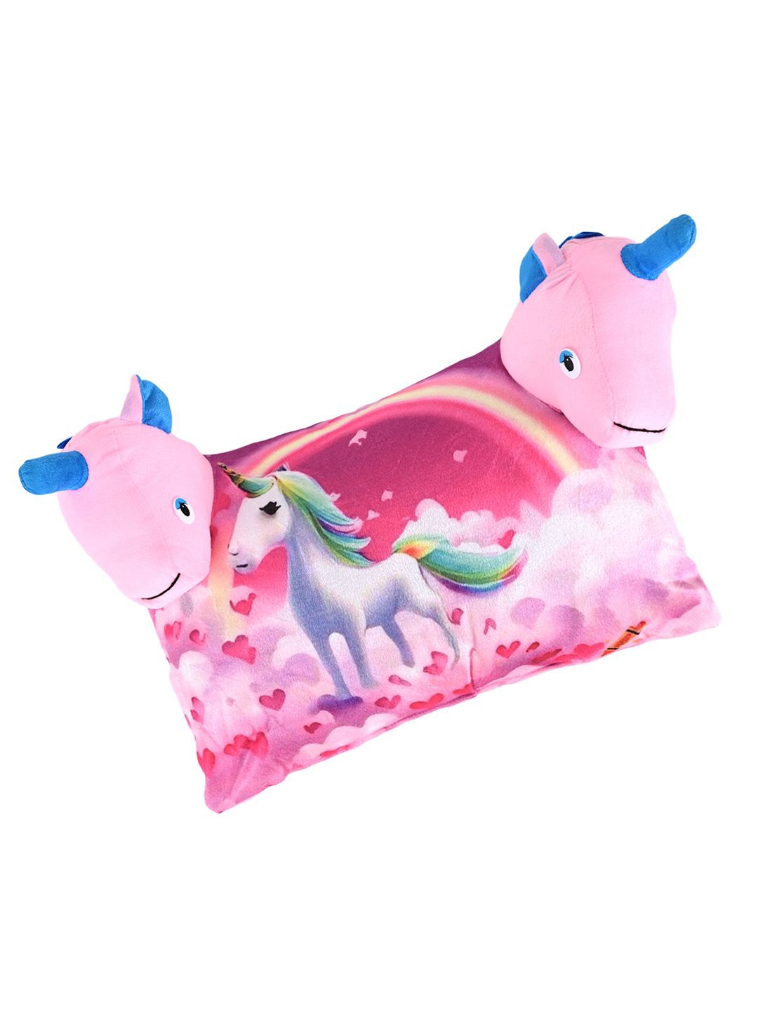 

Kuber Industries Pink & Blue Cotton Filled Cotton Ultra Soft Baby Pillow