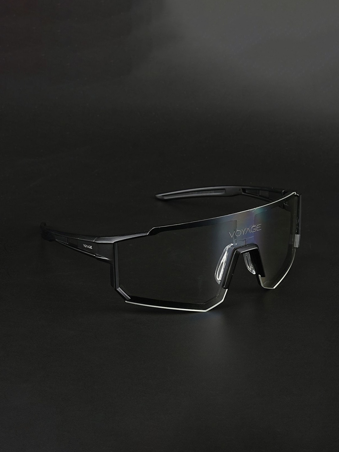 

Voyage Unisex Sports Sunglasses with UV Protected Lens, Transparent