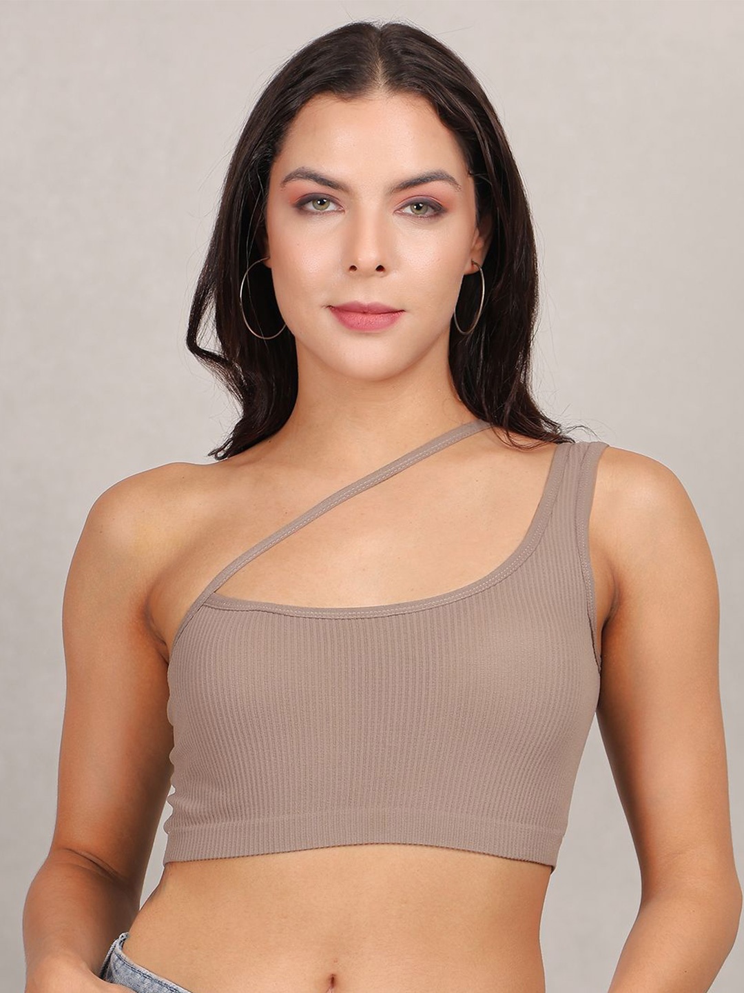 

Bare dezire Bralette Crop Top For Women, Brown