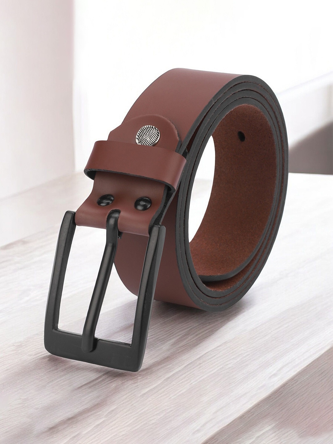 

The Roadster Lifestyle Co Men Formal Belts, Brown