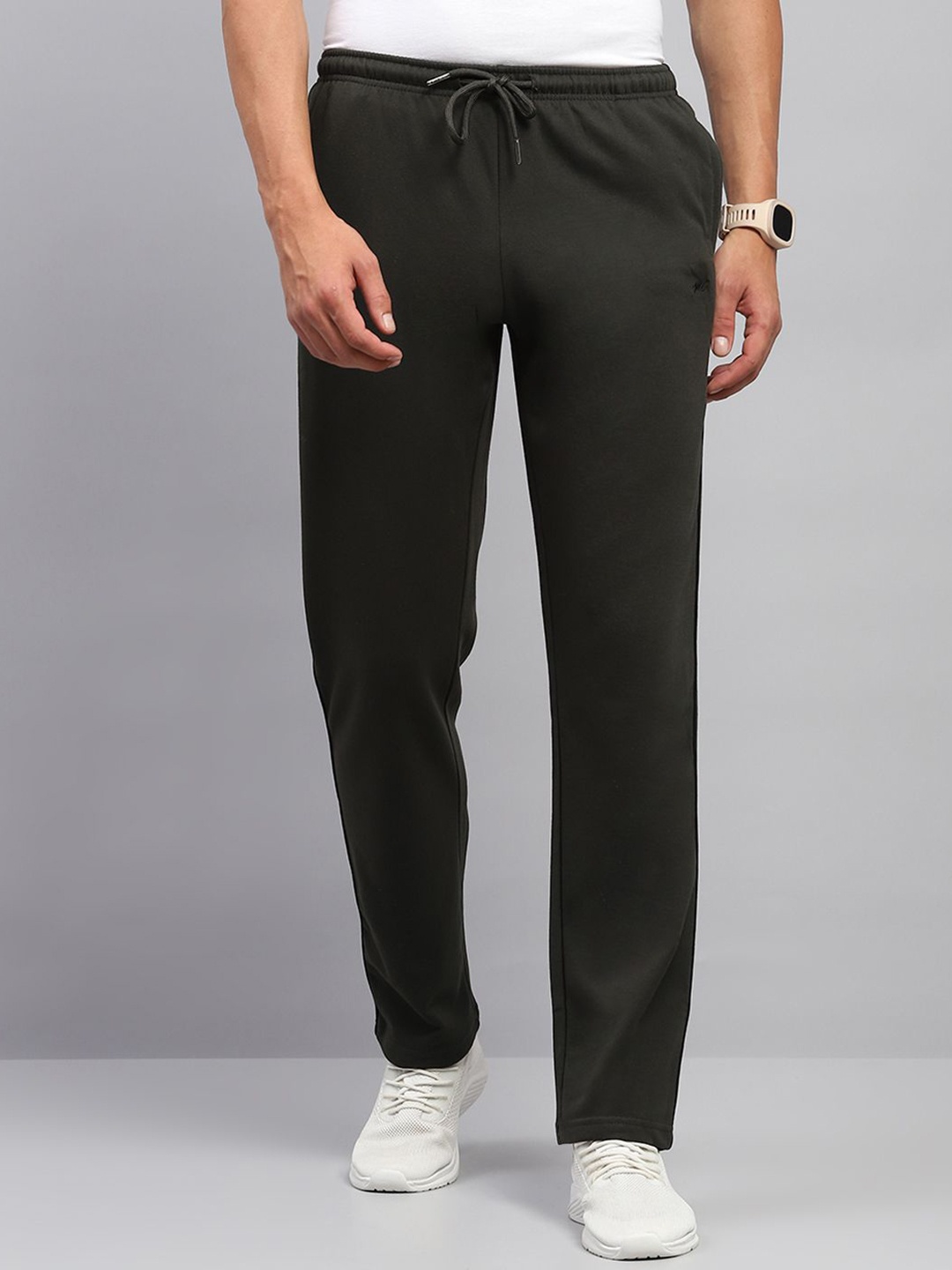 

Monte Carlo Men Cotton Track Pants, Olive