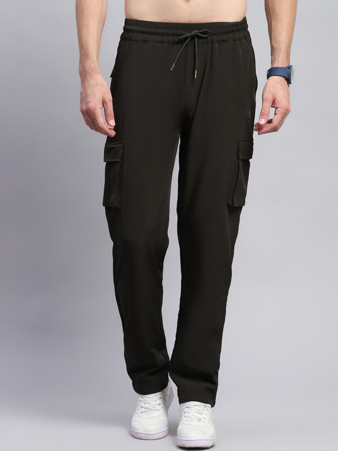 

Monte Carlo Men Cotton Track Pants, Green