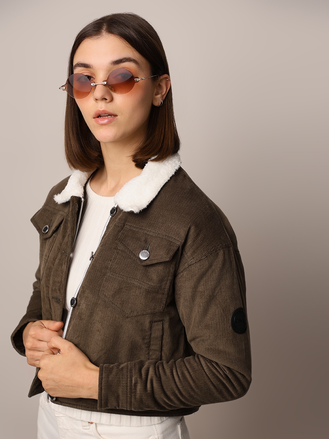 

ONLY Women Puffer Jacket, Green