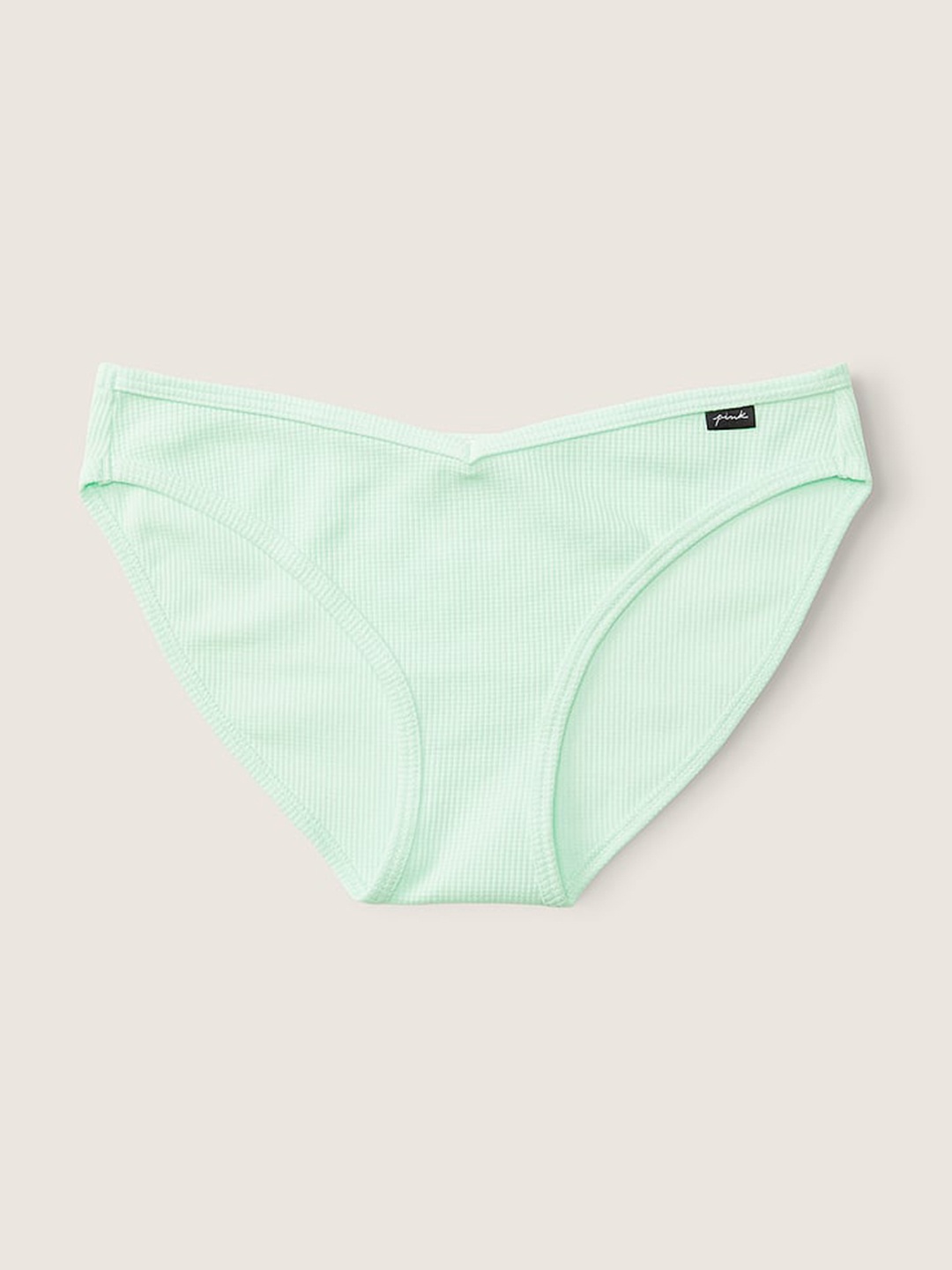 

Victoria's Secret PINK Cotton Bikini Panty 112123355NFM-Spring Rain, Green