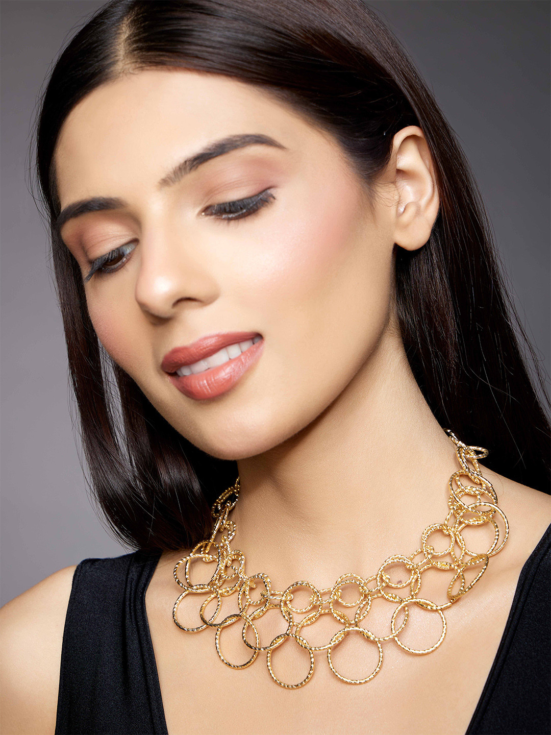 

Rhea Gold-Plated Choker Necklace
