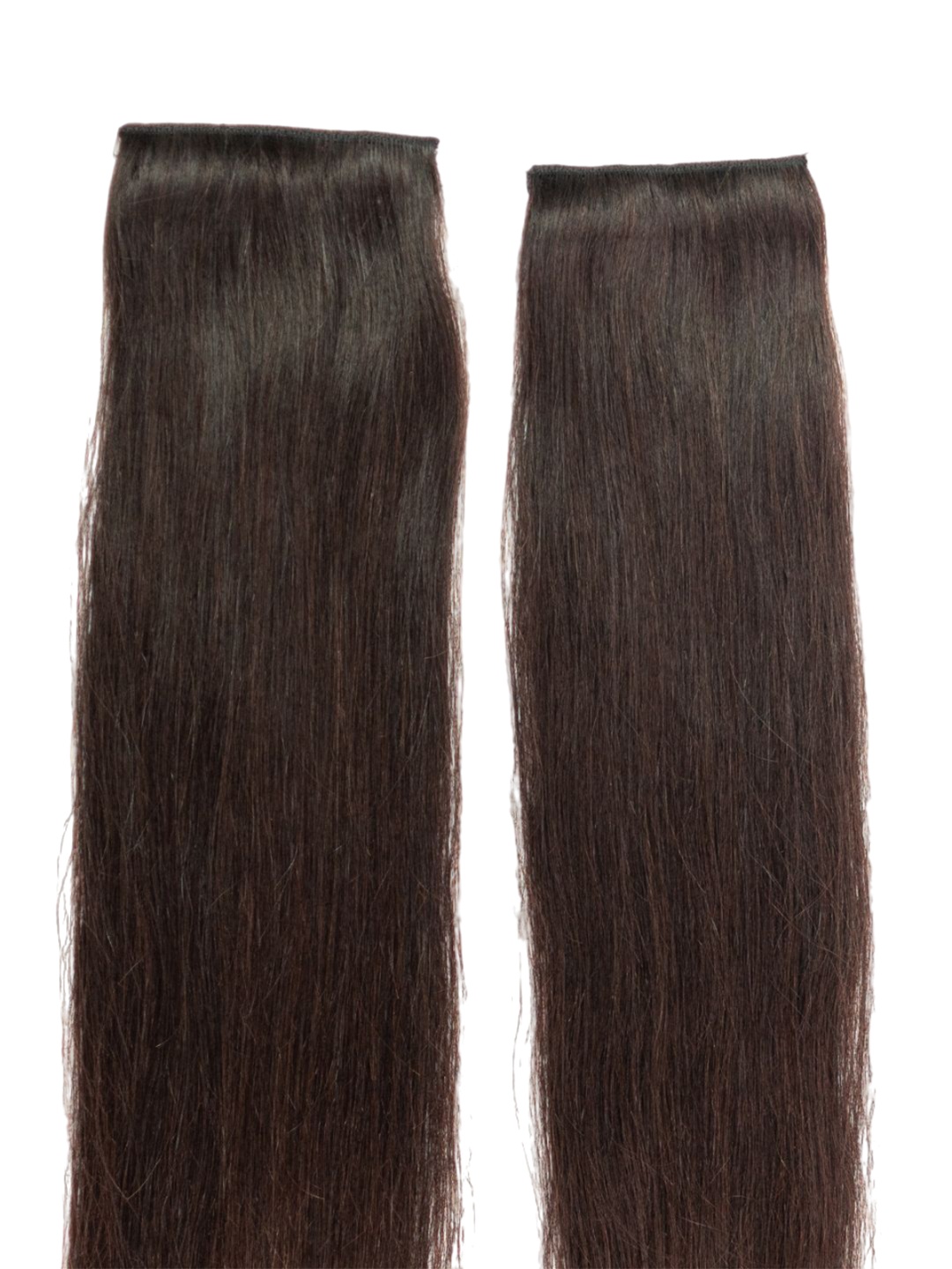 

GEMERIA HAIR Set Of 2 Clip-In Straight Locks Hair Extension - Dark Brown