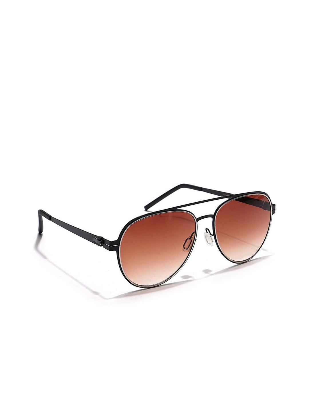

Voyage Unisex Aviator Sunglasses with UV Protected Lens, Brown