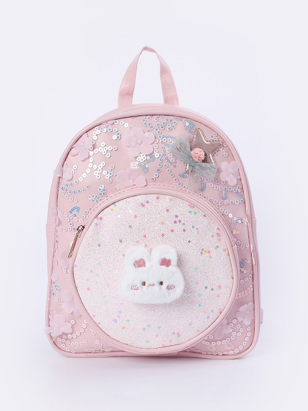 

Ginger by Lifestyle Embellished Bucket Handheld Bag, Pink