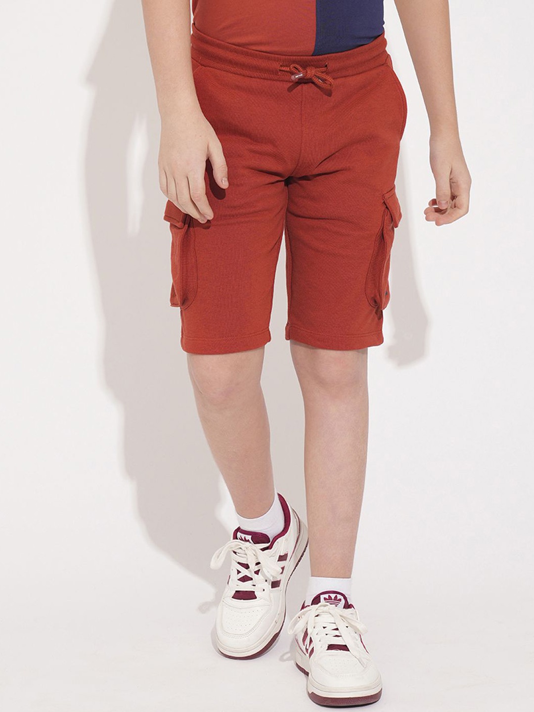 

Jack & Jones Junior Boys Cargo Shorts, Red