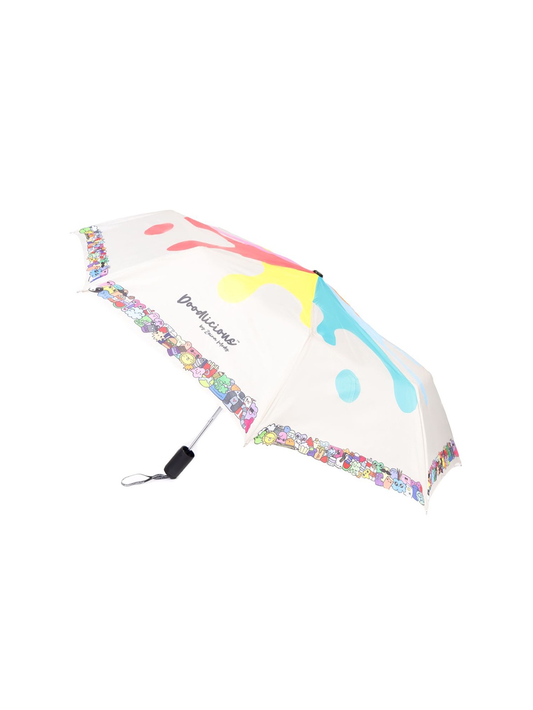 

Doodlicious 4 Fold UV Protection Umbrella, Beige