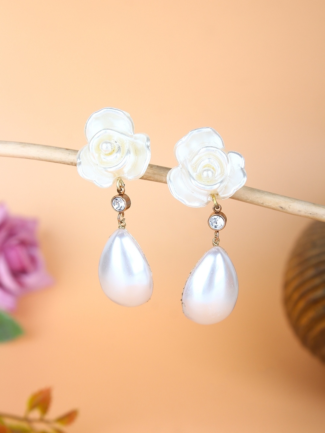 

KPOP Contemporary Drop Earrings, Gold