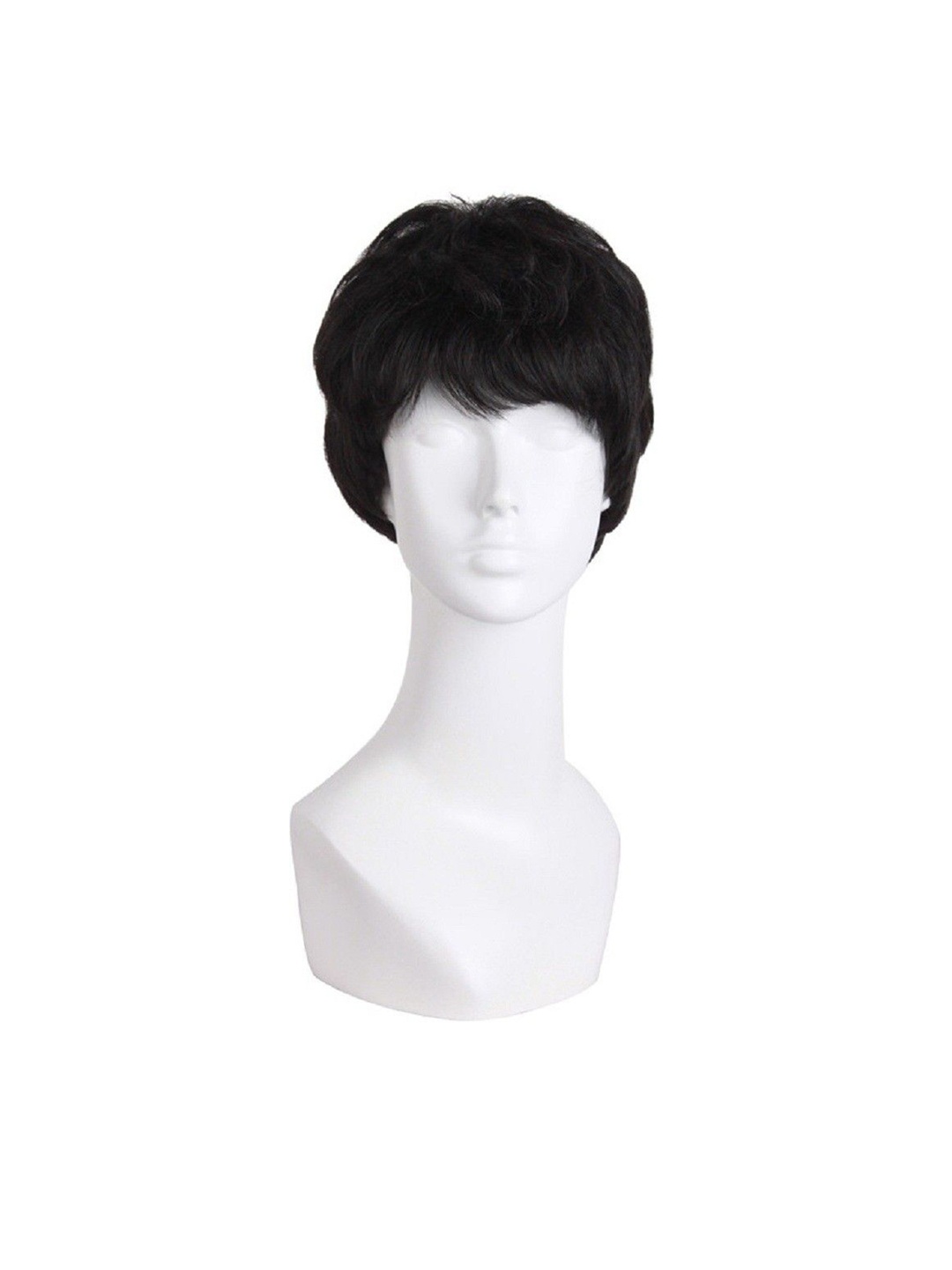 

ABRISH Halo Toupee Straight Hair Extension - Black