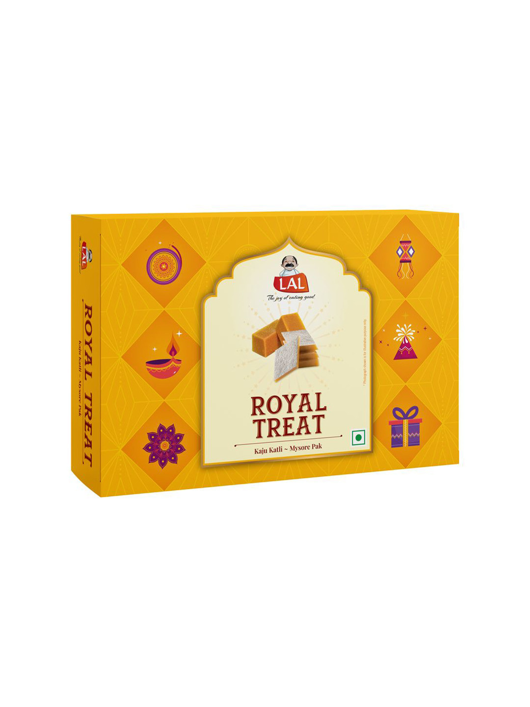 

LAL Royal Treat Sweets 400g, Yellow