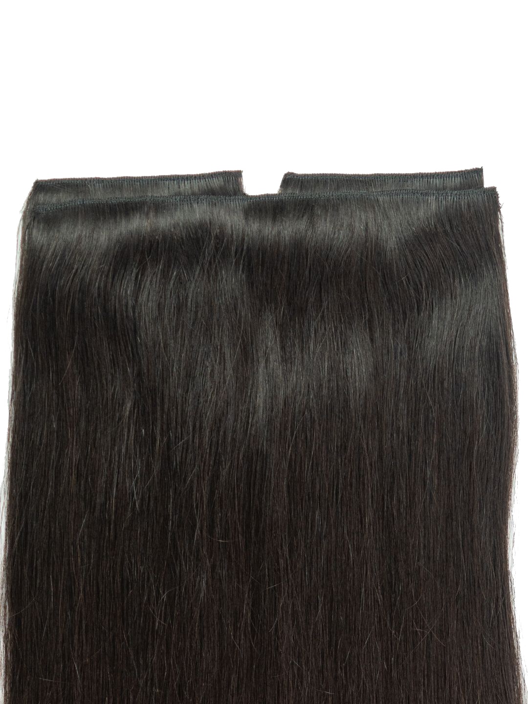 

GEMERIA HAIR Set Of 3 Clip In Locks Straight Hair Extensions - Natural Black Brown