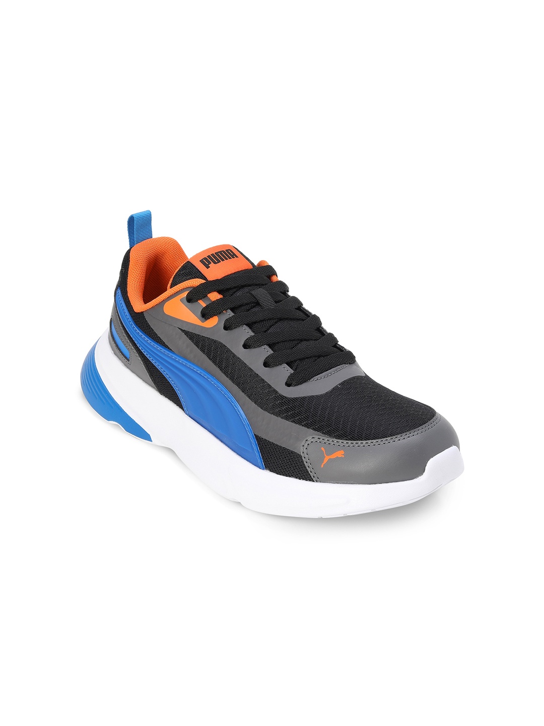 

PUMA Rungryp Men's Round Toe Sneakers, Black