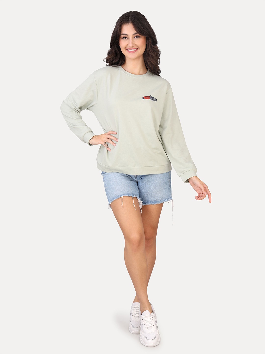 

VISO Women Sweatshirt, Green