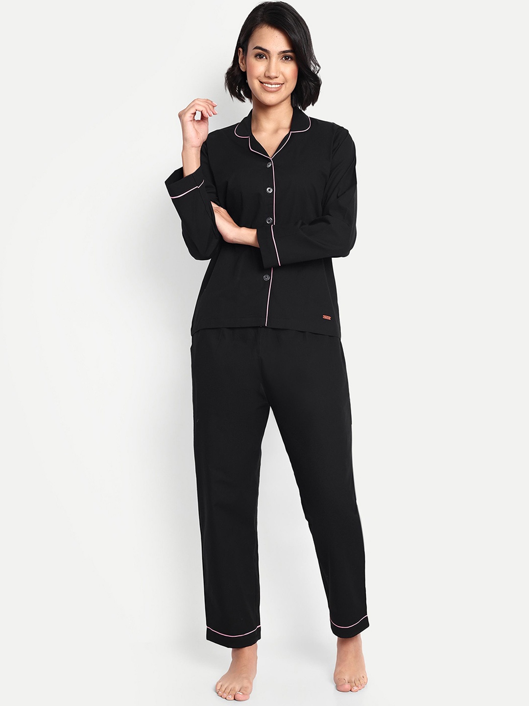 

GAB Women Night suit, Black