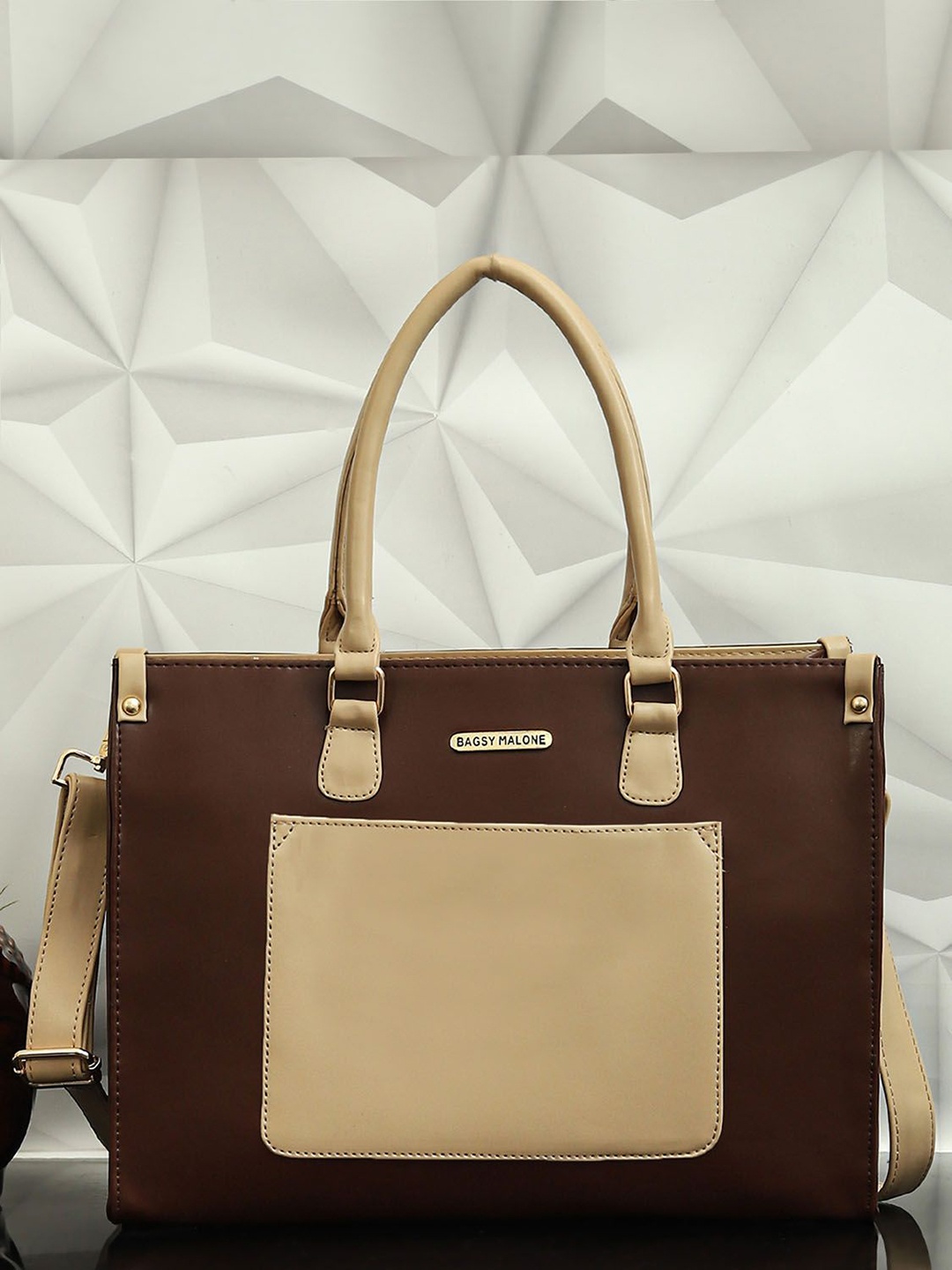 

Bagsy Malone Women Solid Shoulder Bag, Brown