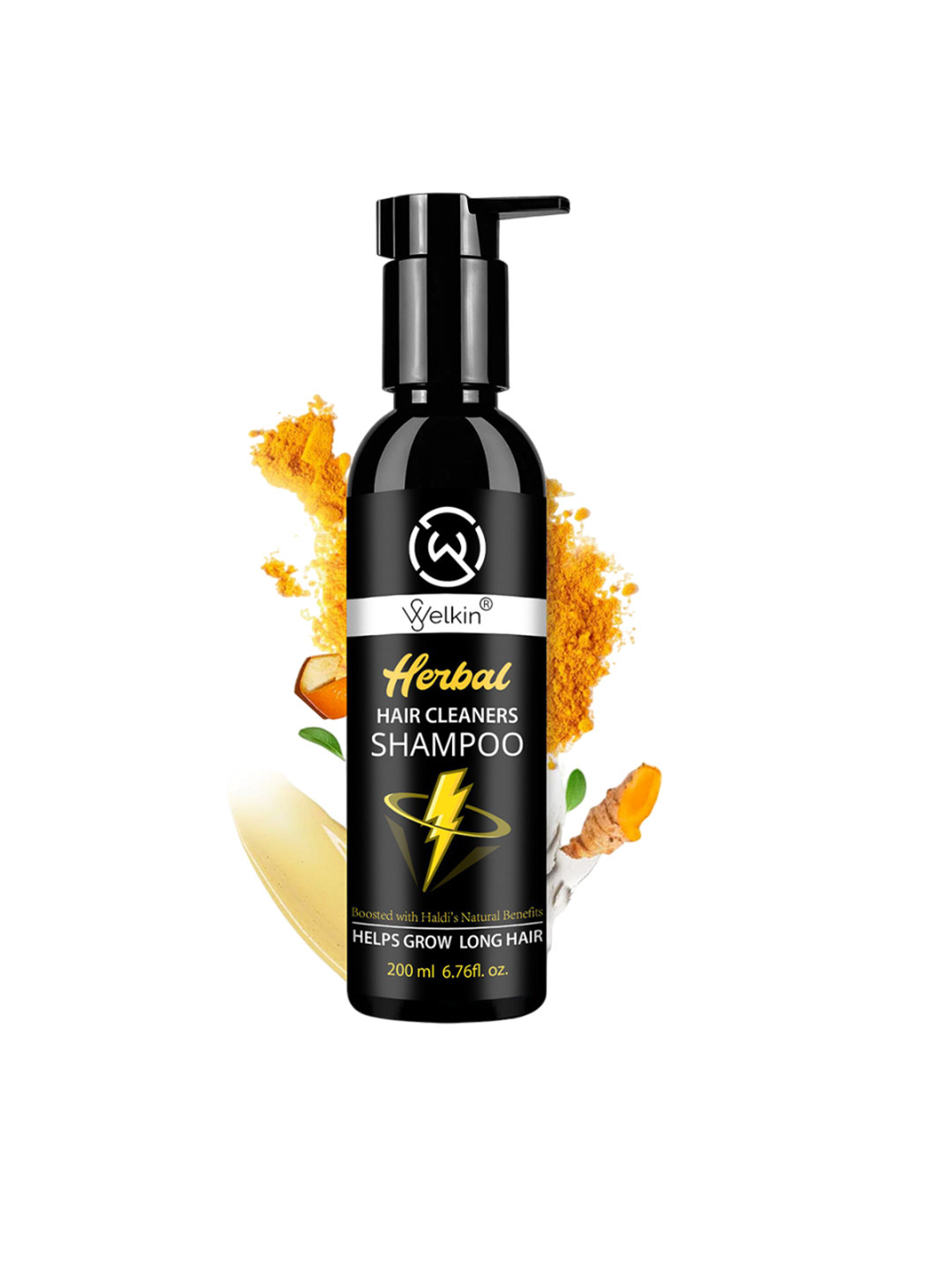 

WELKIN Set Of 2 Herbal Hair Cleaners Shampoo - 200 ml Each, White