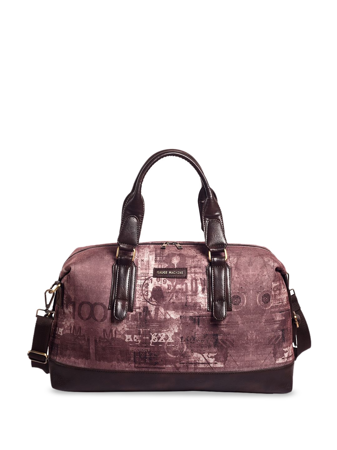 

Gauge Machine Brown Duffle Bag