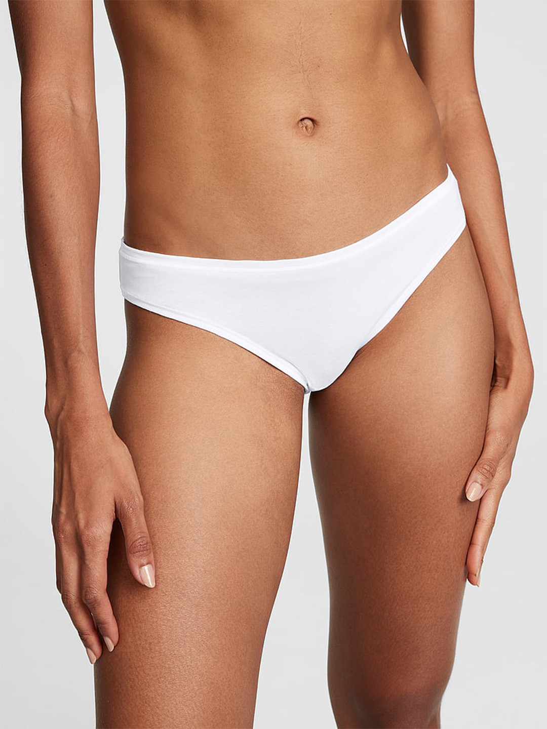 

Victoria's Secret Women Solid Bikini Briefs, White