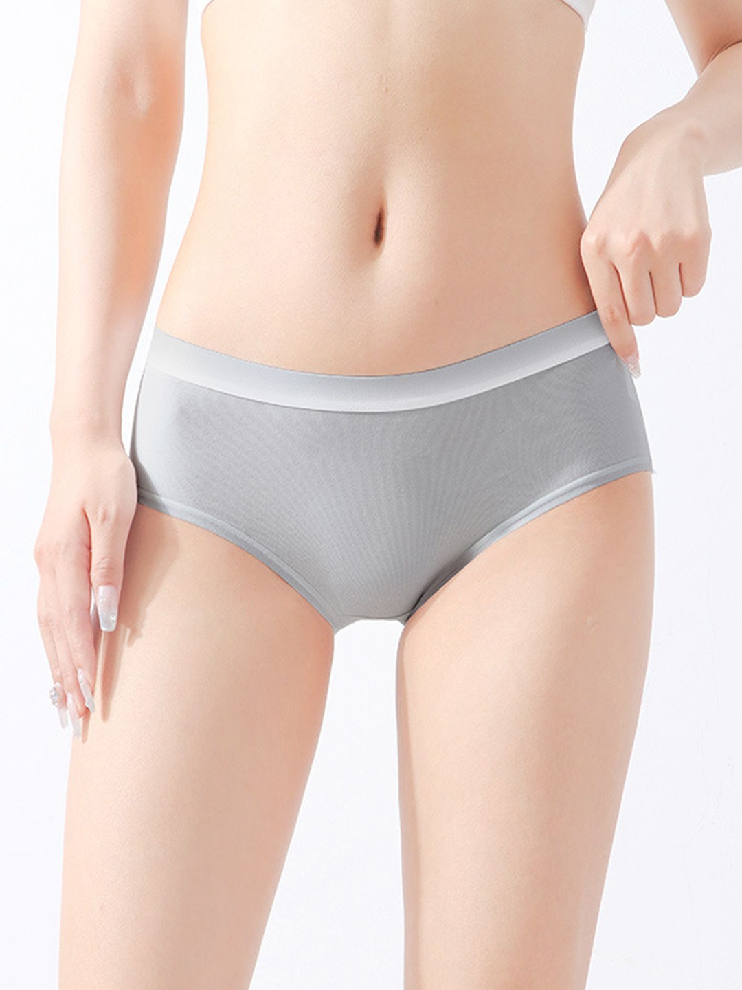 

LULU & SKY Pack Of 4 Women Cotton Hipster Briefs, Pink
