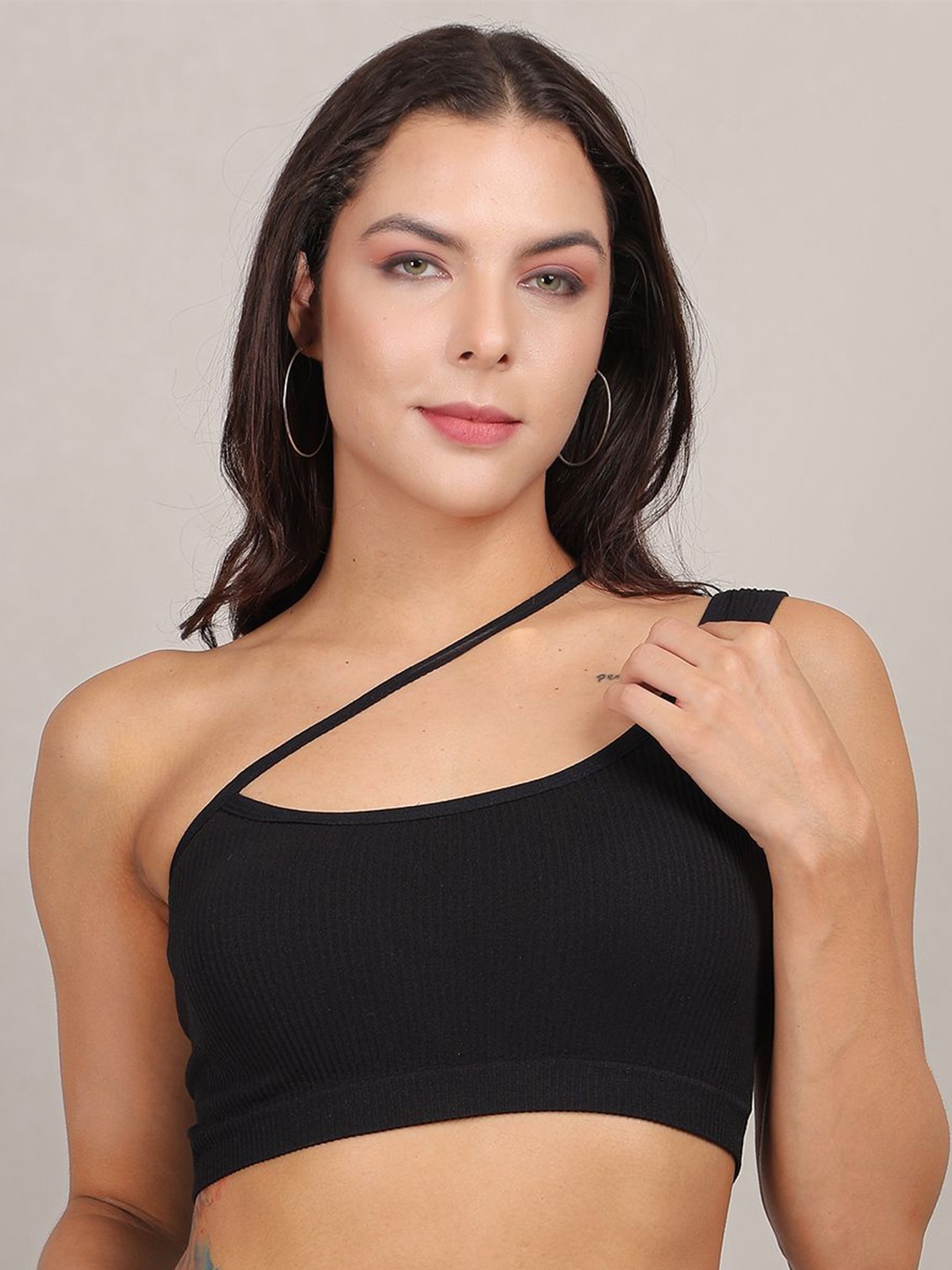 

Bare dezire Bralette Crop Top For Women, Black