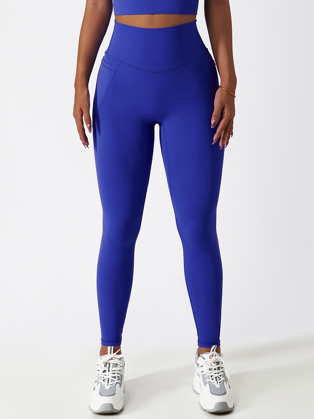 

LULU & SKY Women Ankle-Length Tights, Navy blue