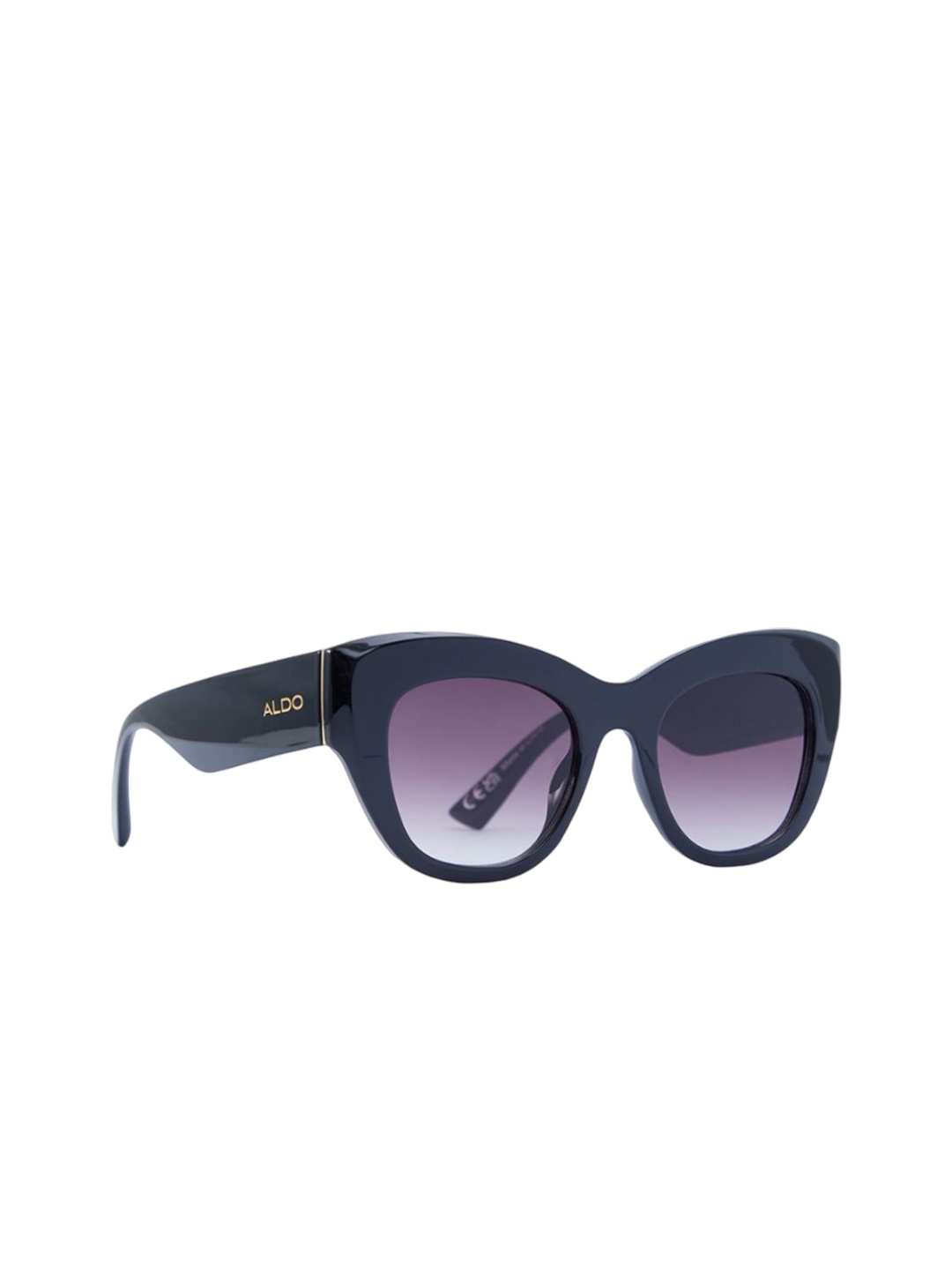 

ALDO Women Rectangle Sunglasses AIKUAI001-BLACK, Grey