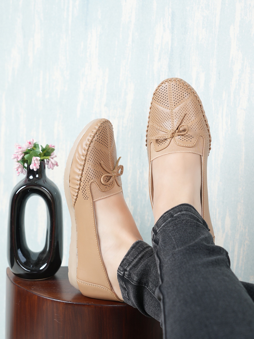 

The Roadster Lifestyle Co Ballerinas Women Flats Casual, Beige