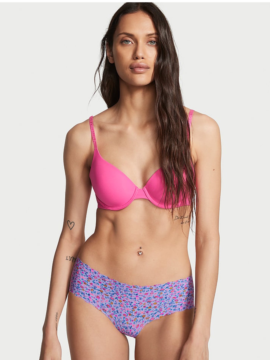 

Victoria's Secret Women Printed Low Rise Hiphugger Briefs, Purple
