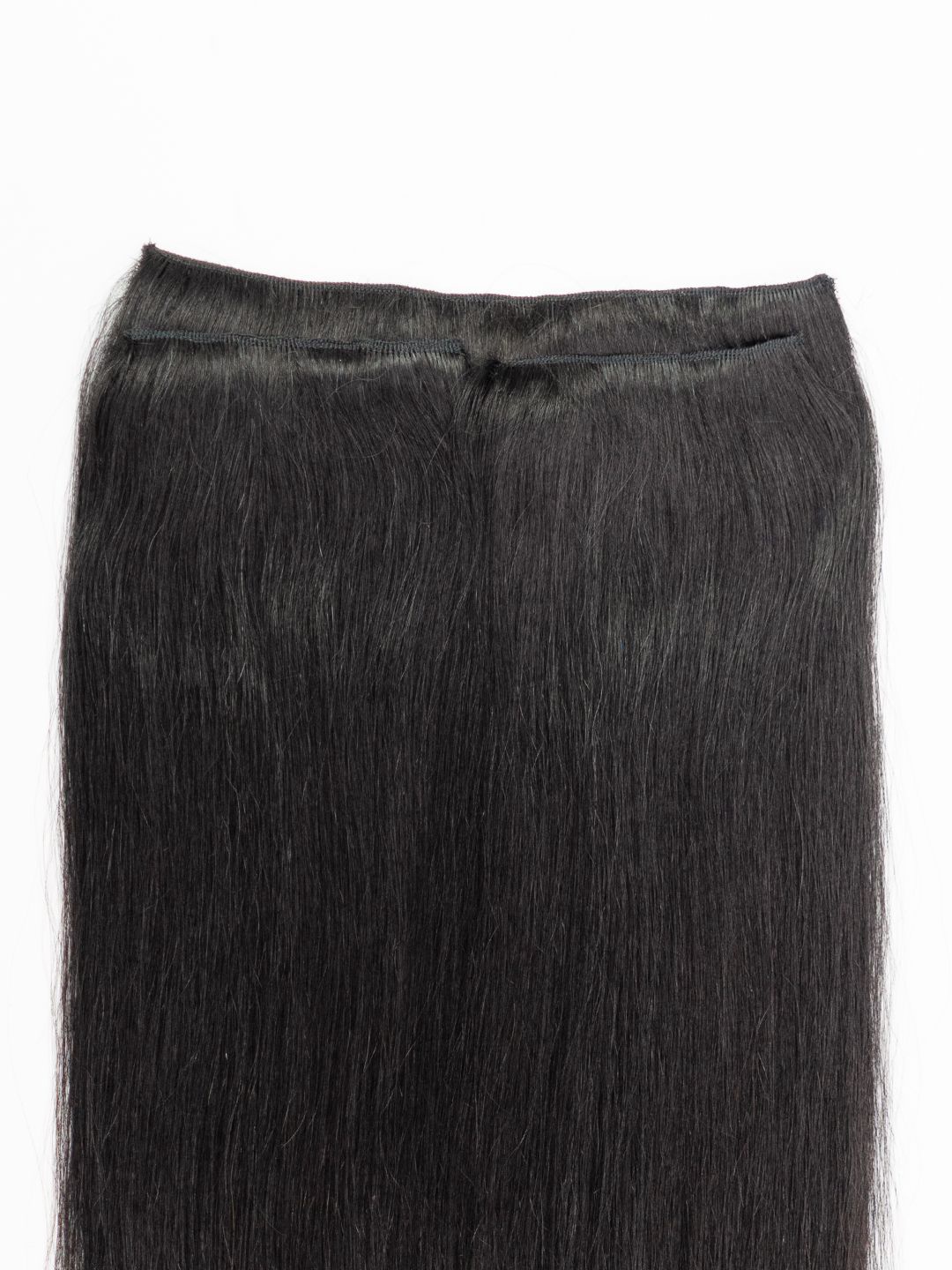 

GEMERIA HAIR Set of 3 Clip-In Straight Locks Hair Extension - Jet Black