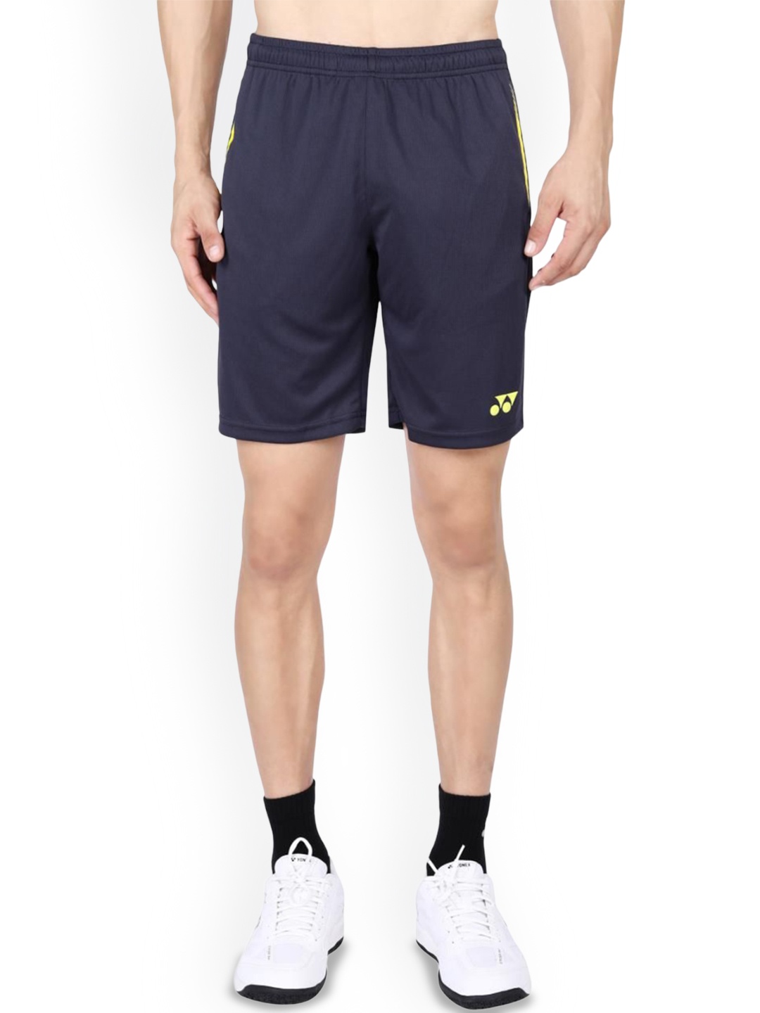 

YONEX Men Solid Sports Shorts, Blue