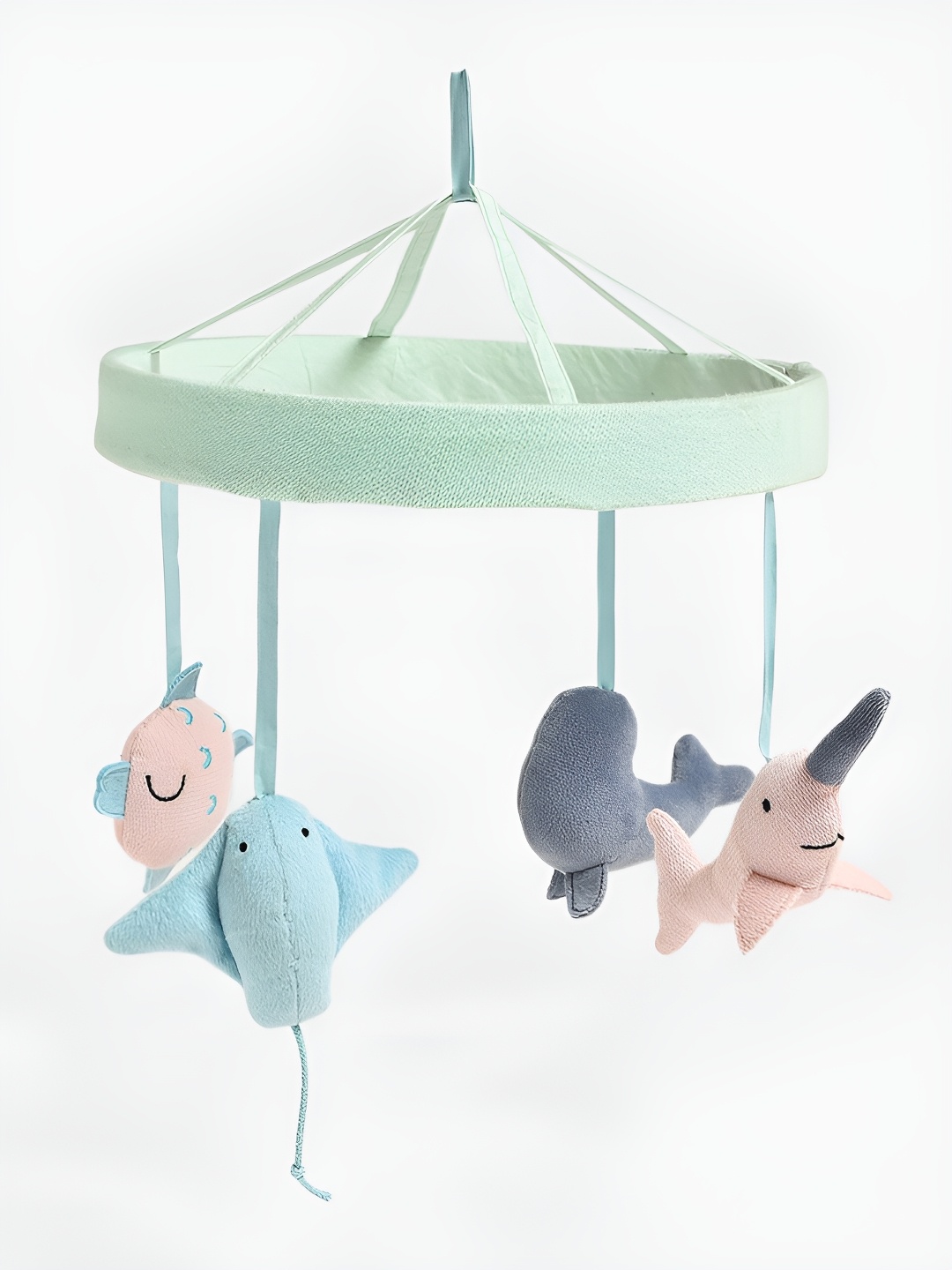 

MiArcus Seaworld Sunken Cot Mobile Gren & Blue Hanging, Green