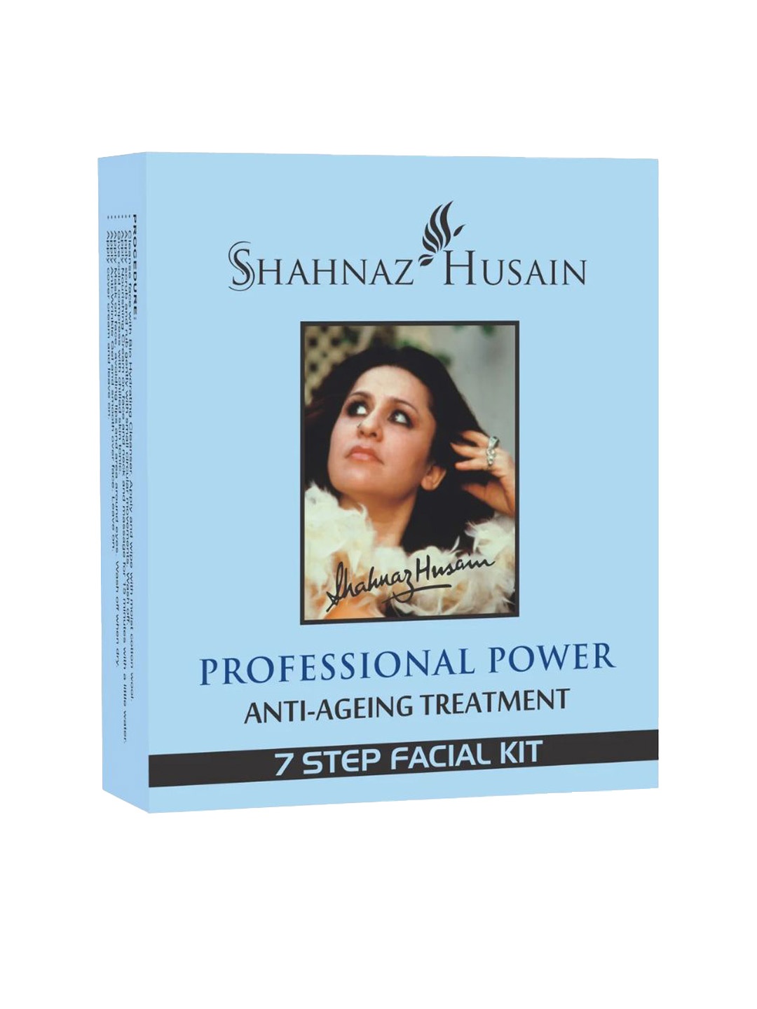 

Shahnaz Husain Professional Power Anti-Ageing Treatment 7 Step Facial Kit -63g, Cream