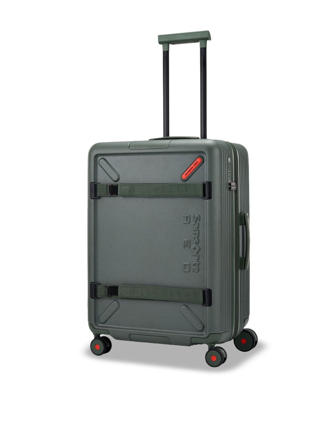 

Samsonite RED TOIIS XP Expandable Hard-Sided Medium Trolley Bag, Green