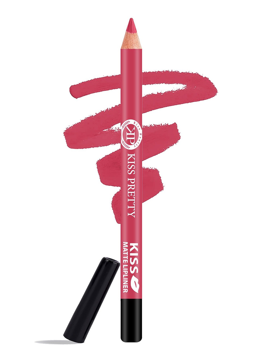

Kiss pretty Kiss Matte Long Lasting Lip Liner Pencil - 07 Bright Maroon - 2 g