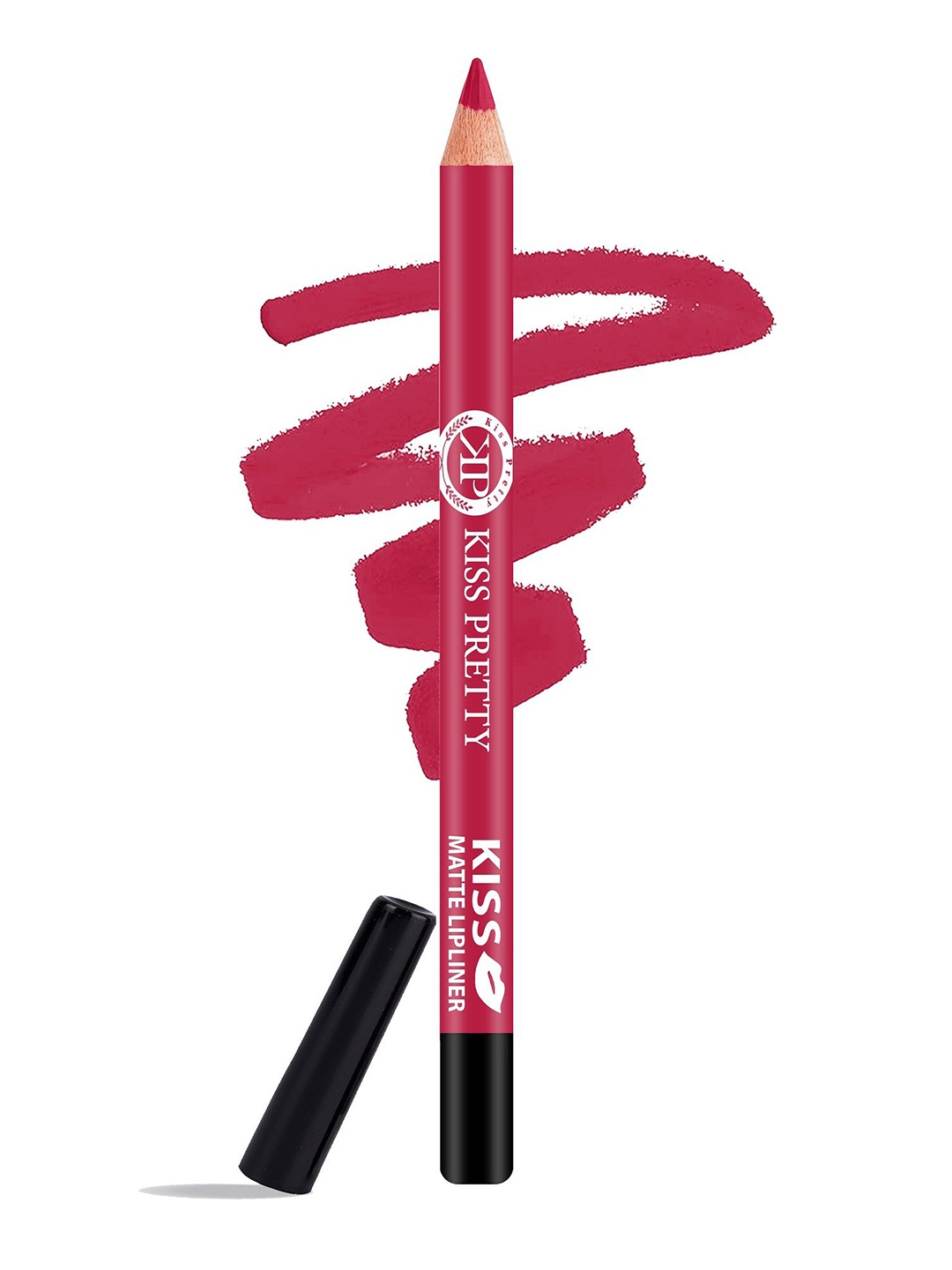 

Kiss pretty Kiss Matte Long Lasting Lip Liner Pencil - 2 g - 04 Fruit Punch, Pink