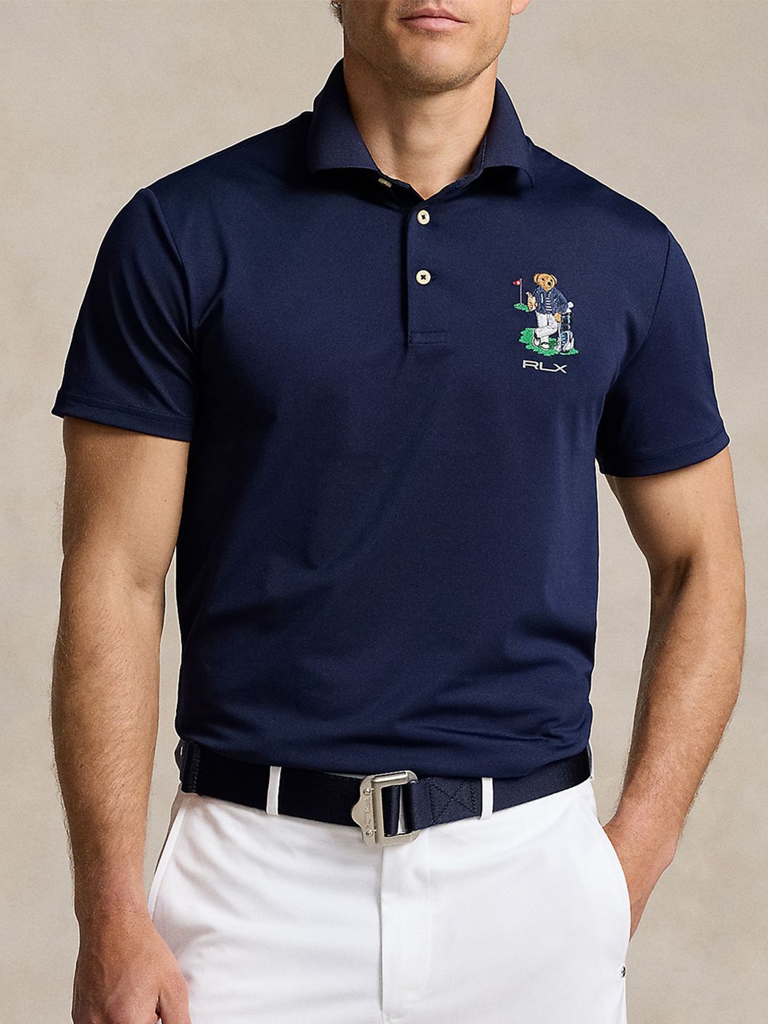

Polo Ralph Lauren Polo Bear Tailored Fit Polo T-Shirt, Navy blue
