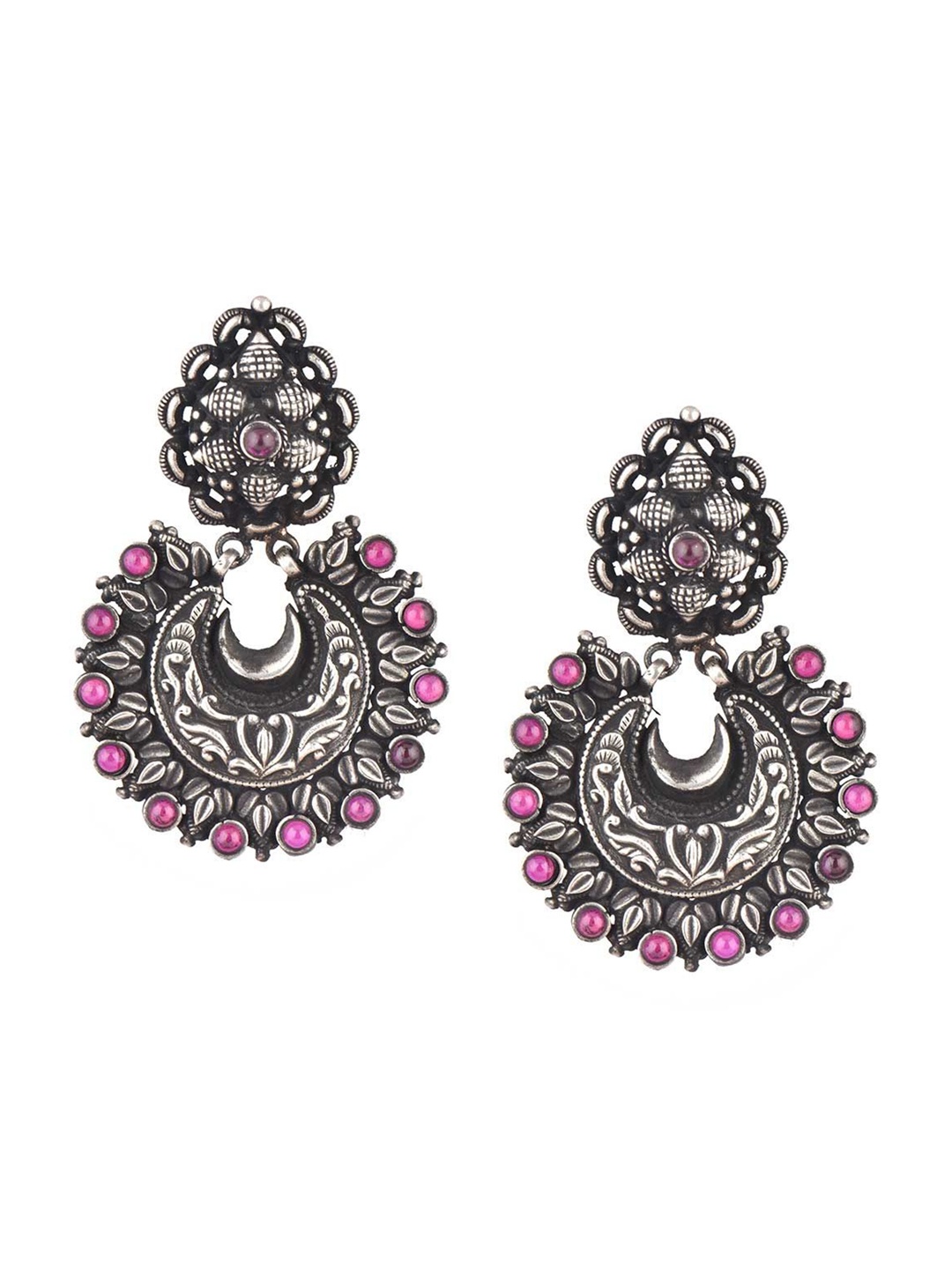 

Indianshelf 92.5 Sterling Silver Contemporary Drop Earrings