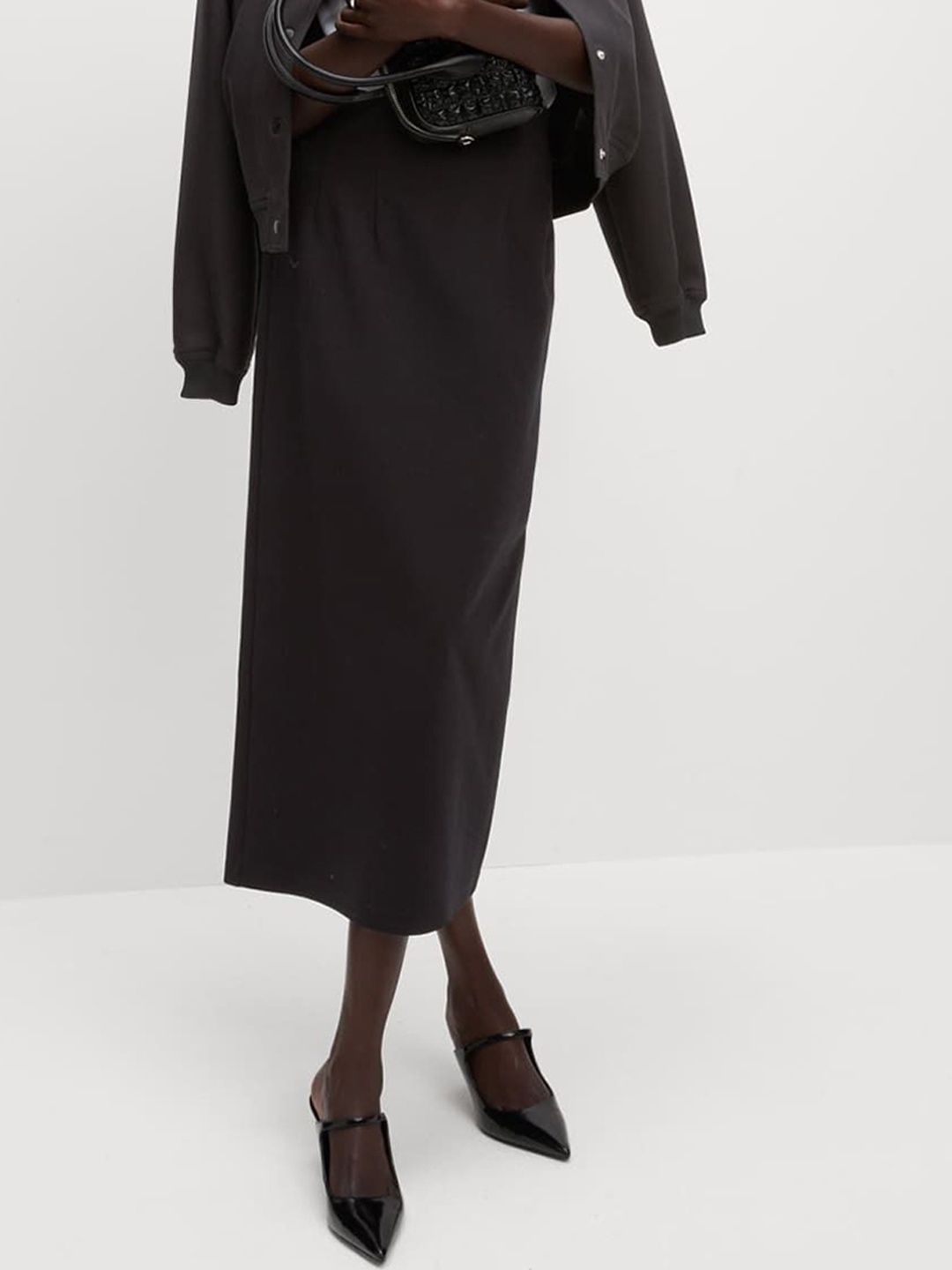 

Marks & Spencer Pencil Maxi Skirt, Black