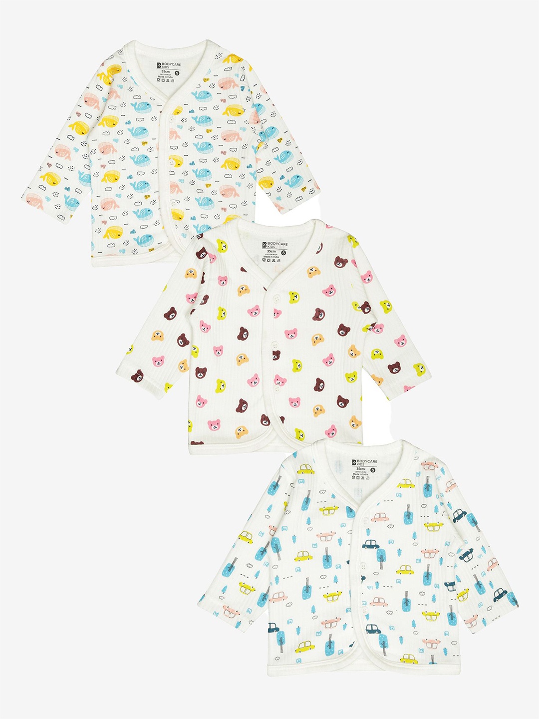 

Bodycare Kids Boys Pack Of 3 Assorted Thermal Tops