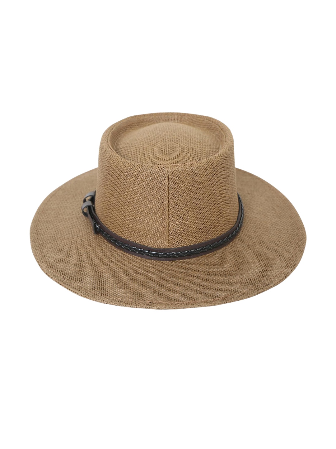 

FabSeasons Unisex Brown Solid Sun Hat